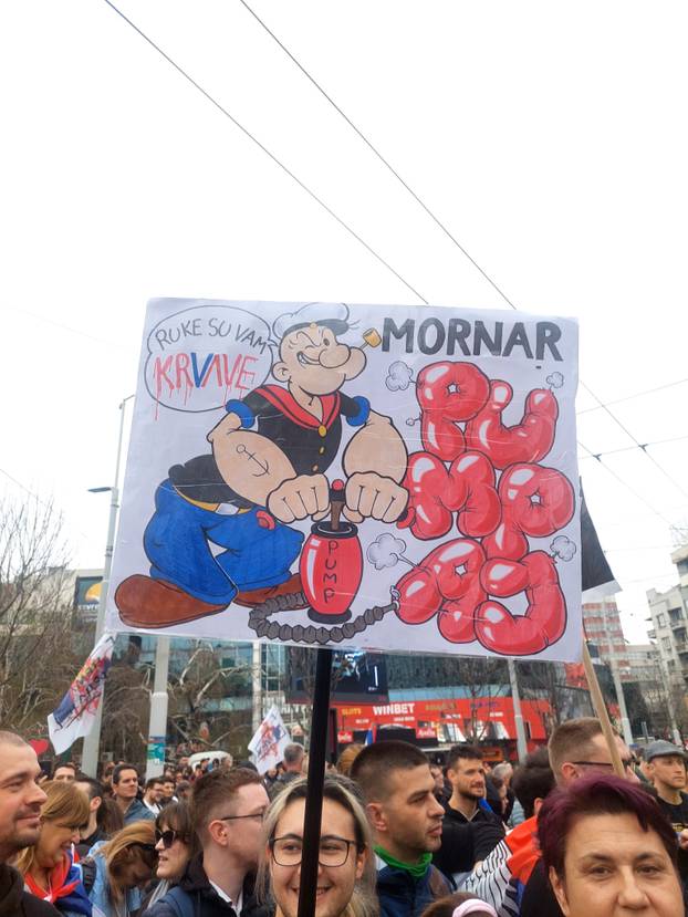 200 slika s masovnog prosvjeda