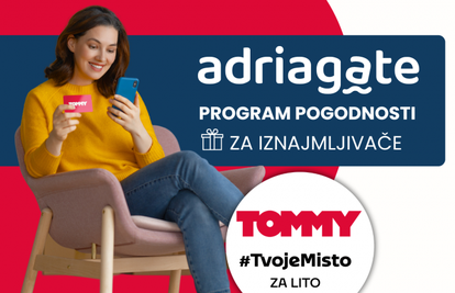 Tommy super popusti uz Adriagate program pogodnosti za privatne iznajmljivače