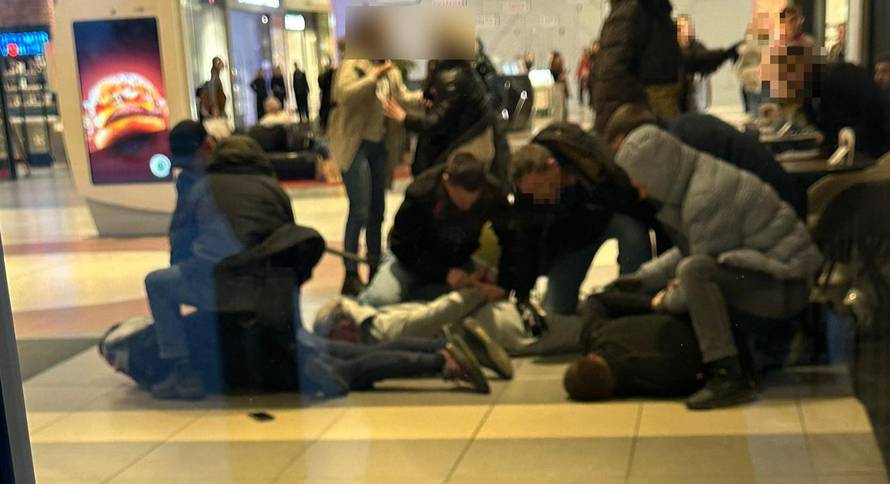 FOTO Drama u zagrebačkoj Areni: 'Policajci u civilu bacili su ljude na pod i stavili im lisice'