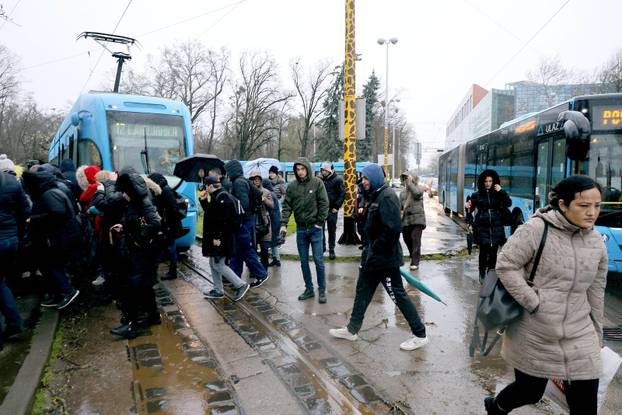 Zagreb: Kolaps javnog prijevoza