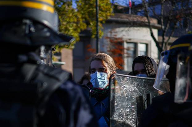 Nationwide day of student protests in France