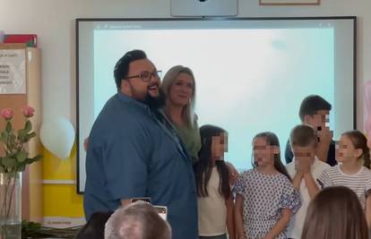 Jacques Houdek iznenadio je učiteljicu Mariju: Stigao u školu i otpjevao joj omiljenu pjesmu