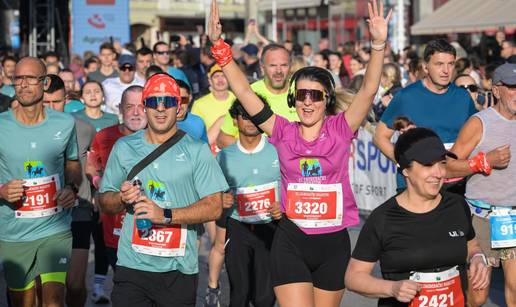FOTO Tisuće ljudi stiglo u Zagreb na maraton: Pogledajte veselu atmosferu u centru grada