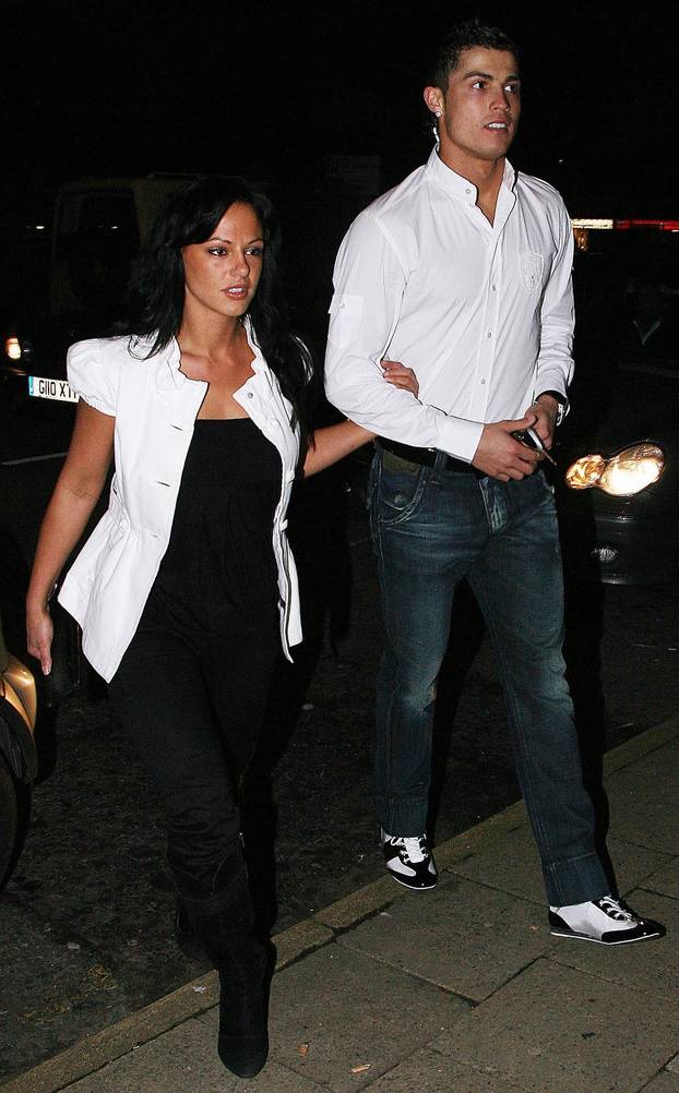 London: Cristiano Ronaldo i Nereida Gallardo