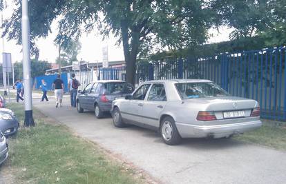 Djelatnici pauka parkirali aute u hladu pred tvrtkom