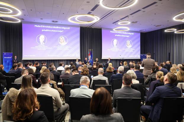 Tribina pod nazivom "Može li Hrvatska mladima osigurati priuštivo stanovanje?"