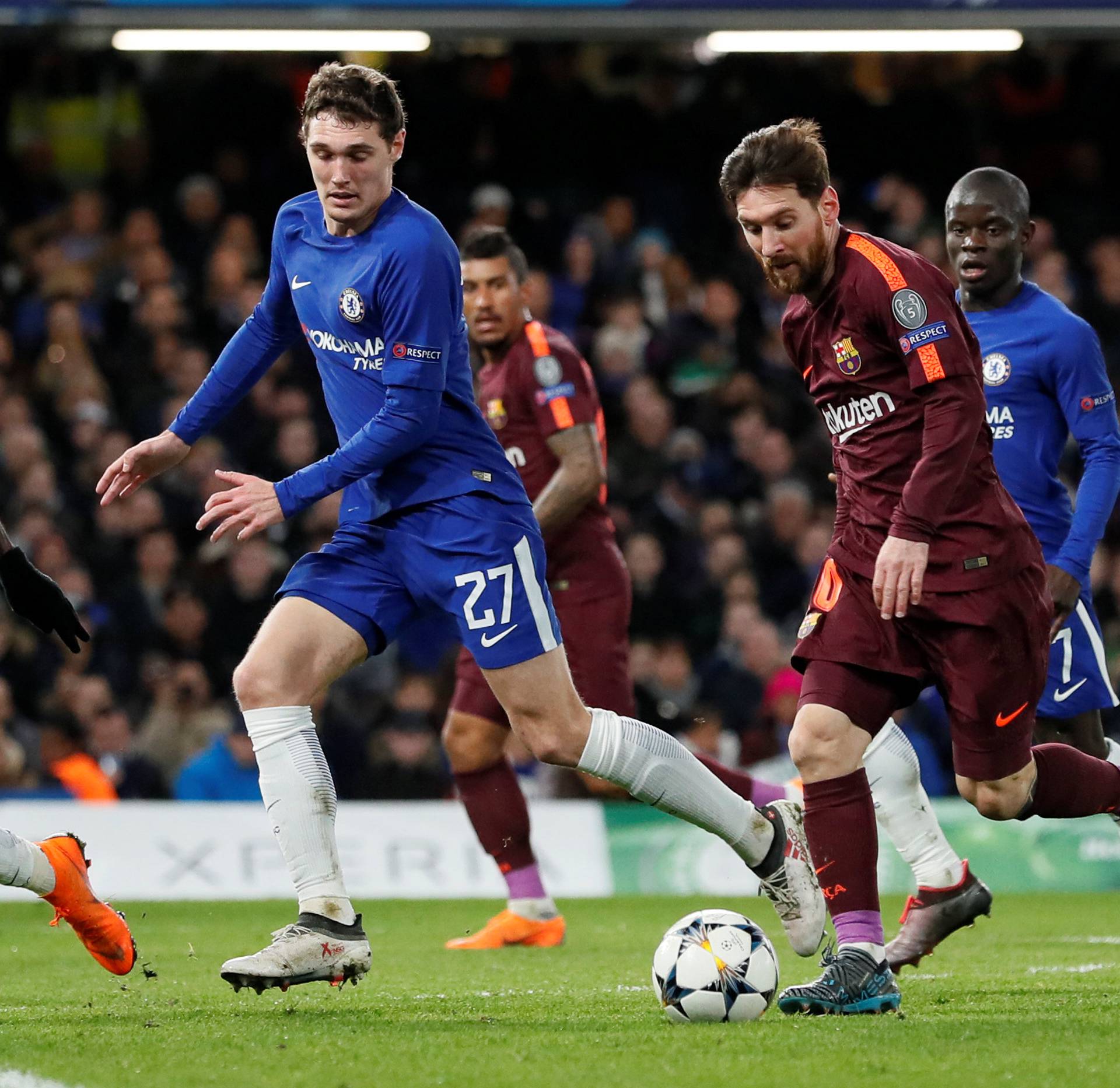Champions League Round of 16 First Leg - Chelsea vs FC Barcelona