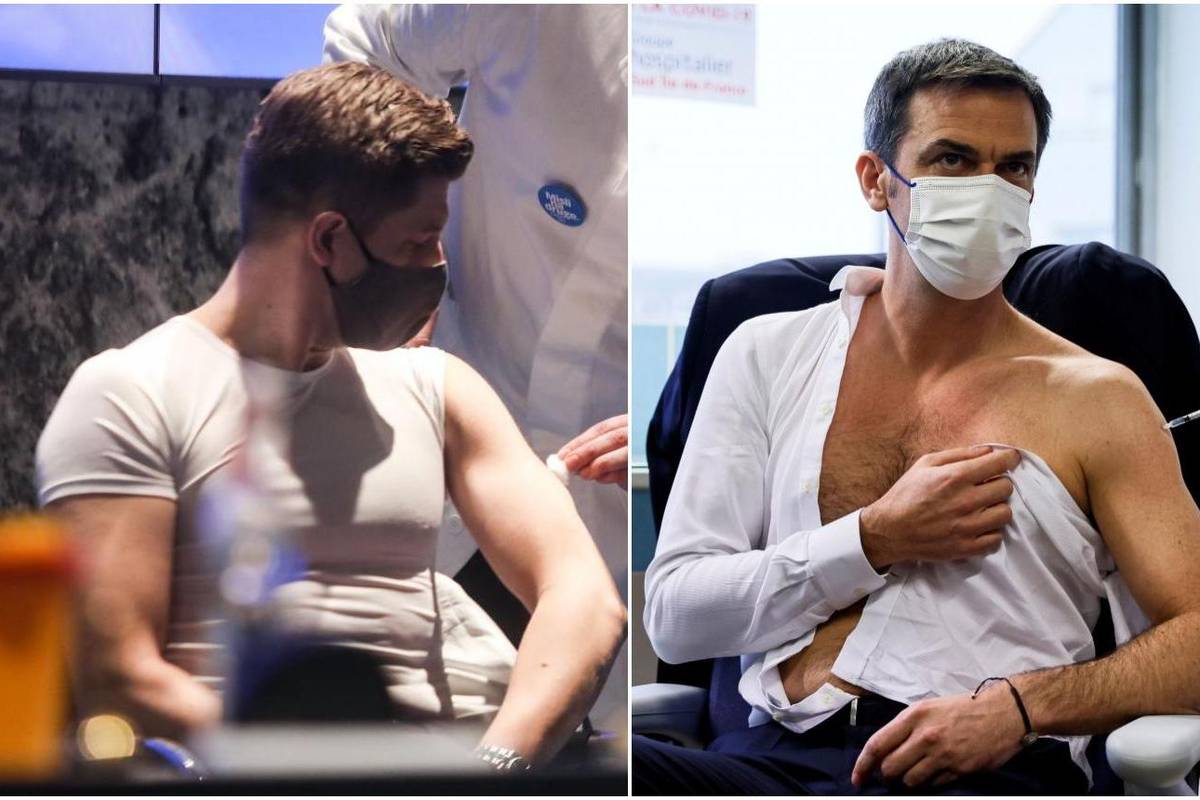 Ne pokazuje samo Marić mišiće: Francuski ministar zdravstva je privlačio poglede na cijepljenju
