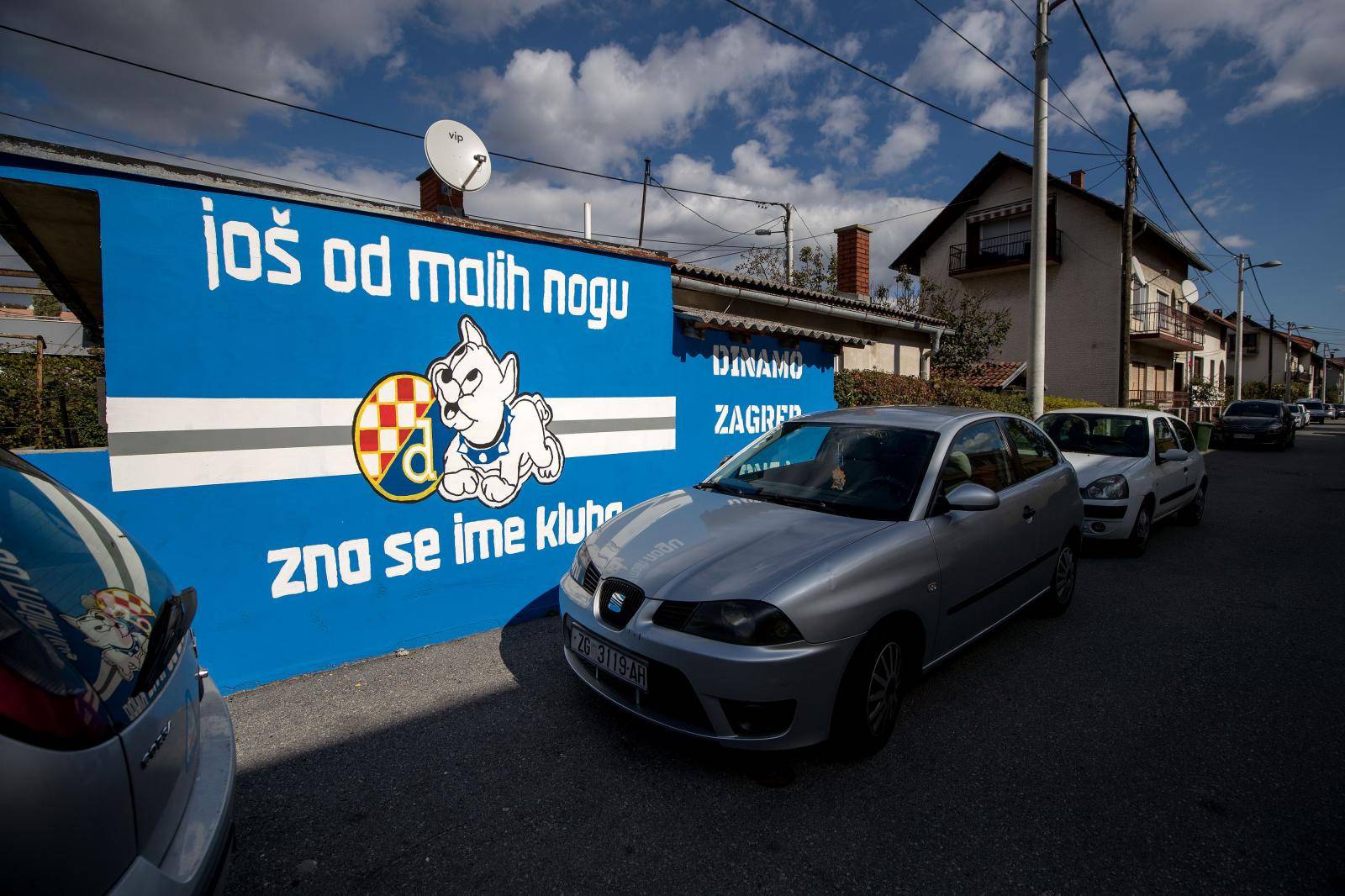 Zagreb: Murali i grafiti Bad Blue Boysa posvećeni Dinamu