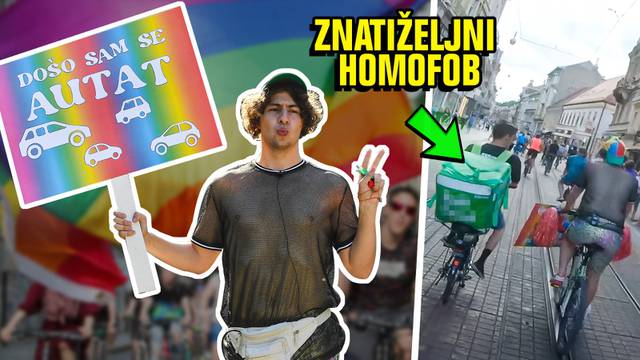 Prišao mu usred 'Pride Ridea' u Zagrebu: 'Pa kako se možete ovako ponašati, je*em ti sve'!?