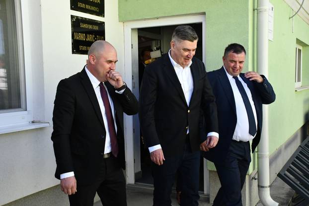 Predsjednik RH Zoran Milanović na obilježavanju Dana Općine Stari Mikanovci