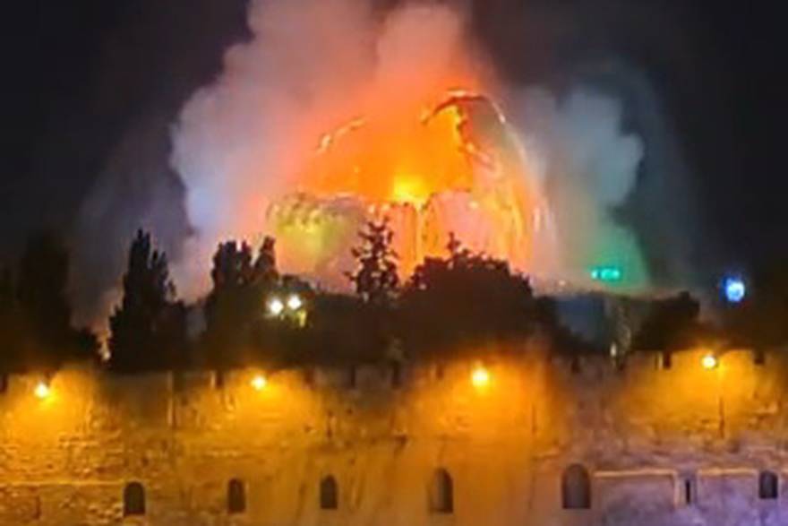 AI snimke rata u Iranu