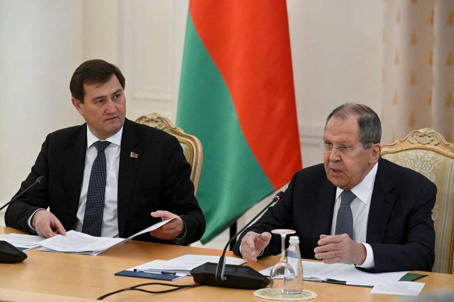 Russian Foreign Minister Lavrov meets with Belarusian counterpart Ryzhenkov in Moscow