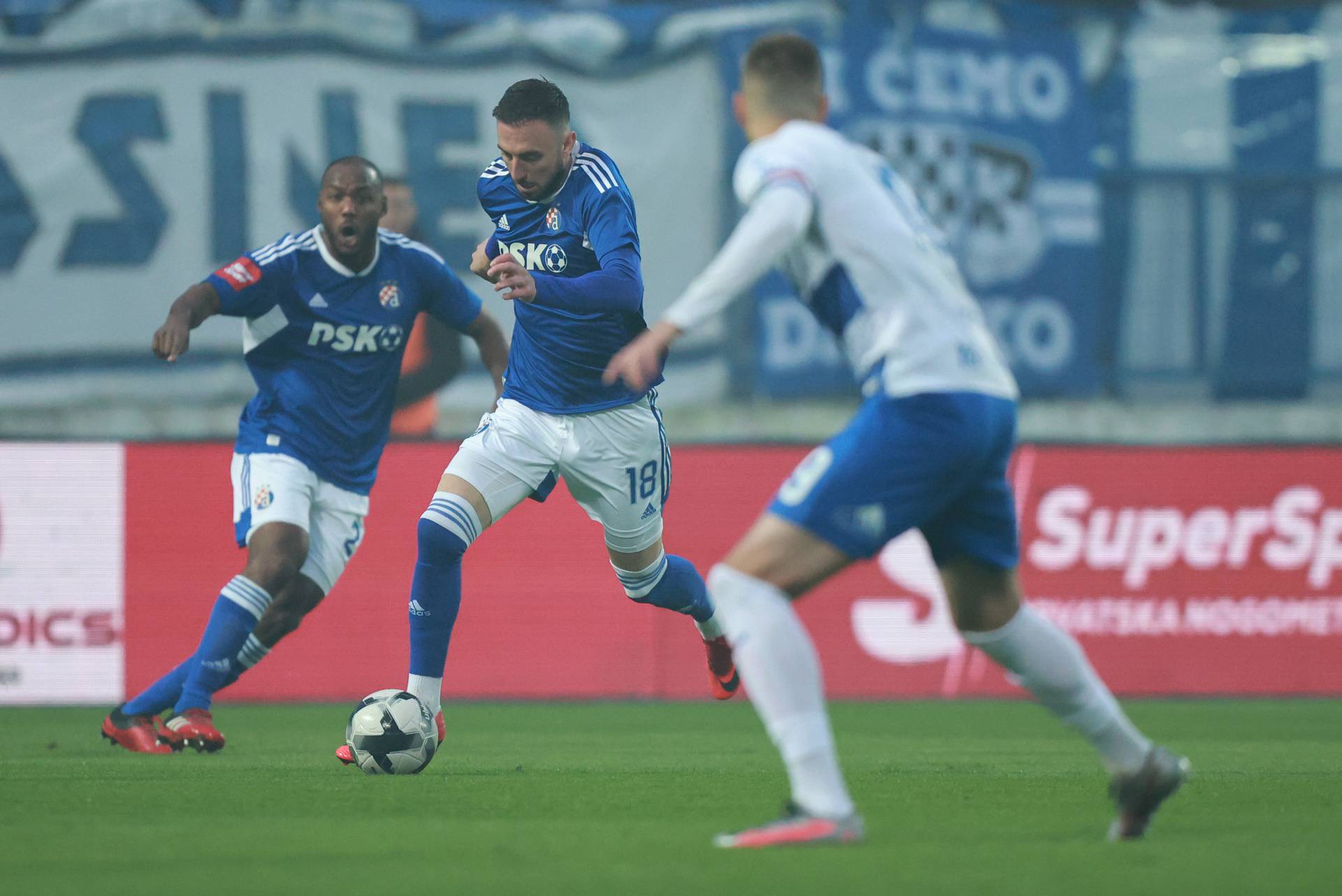 Osijek: Utakmica između Osijeka i Dinama u sklopu 15. kola SuperSport HNL-a