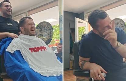 VIDEO 'A ne, makni ovo!': Evo kako je frizer 'upecao' na foru MMA borce i bivšeg dinamovca