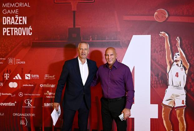 Zagreb: Gala večera povodom Memorijalne utakmica u sjećanje na Dražena Petrovića