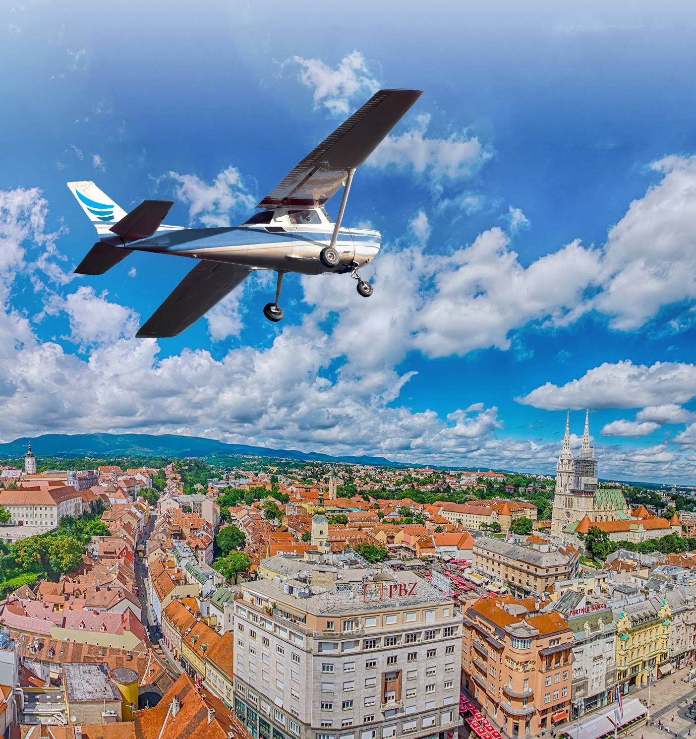 Panoramski let nad Zagrebom: Iskusite čari glavnog grada iz zraka po pristupačnim cijenama