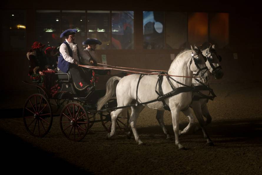 Održan Božićni bal lipicanaca u đakovačkoj Ergeli 