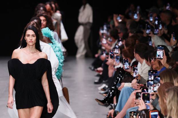 Stella McCartney presents Spring/Summer 2026 Women's ready-to-wear collection during Paris Fashion Week in Paris