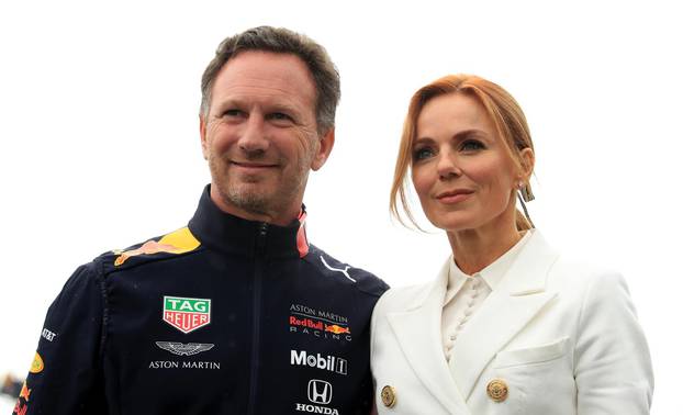 Christian Horner and Geri Horner file photo