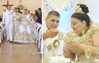 Raskošna svadba: Na mladenku lijepili novčanice, a prstenje je stajalo oko 100.000 kuna