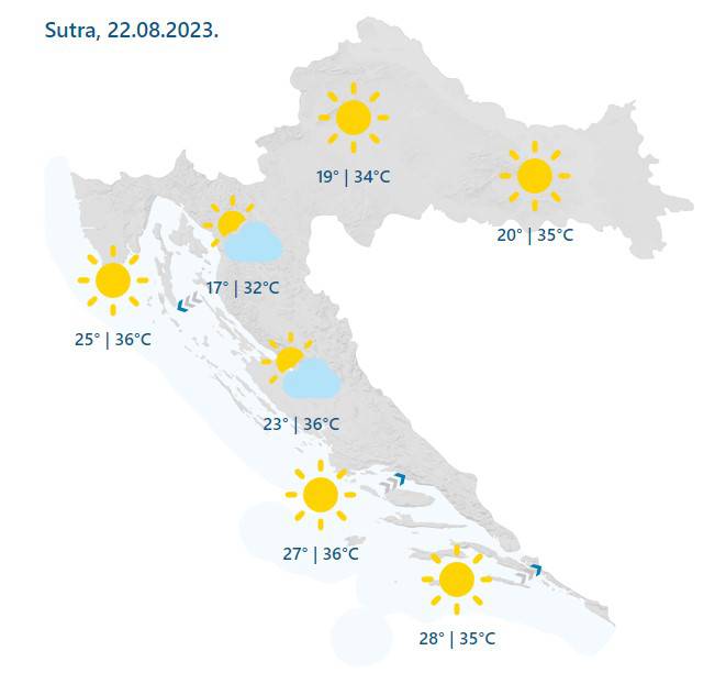 Crveni alarm na snazi je za četiri regije, čekaju nas 'pakleni' dani i noći. Evo kada stiže promjena