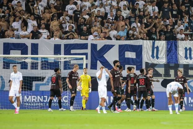 Rijeka: Rijeka i Midtjylland sastali se u UEFA Konferencijskoj ligi