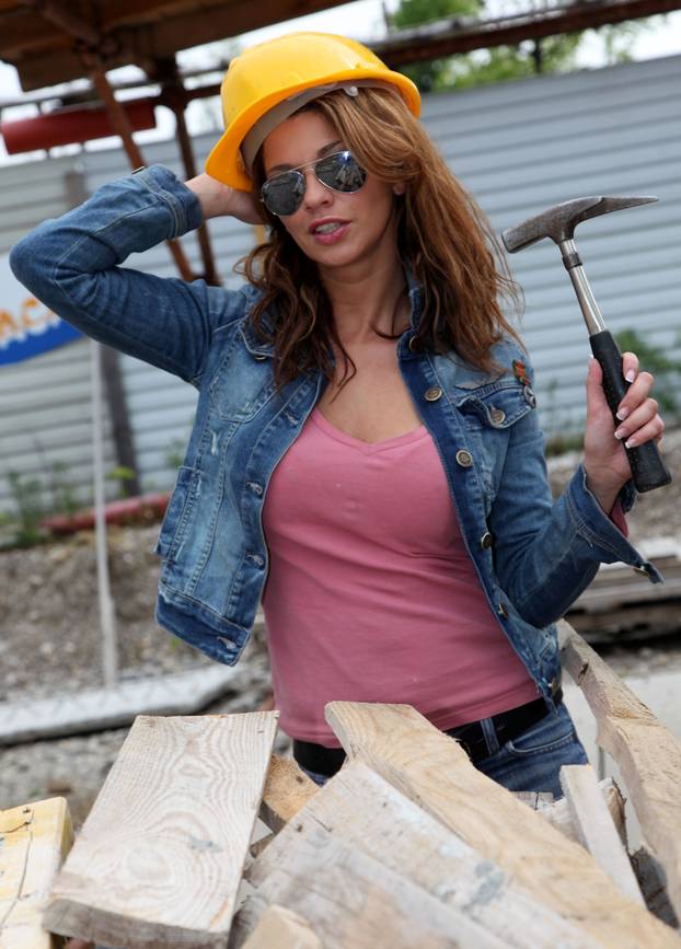 Zagreb: Aleksandra Grdi? na gradilištu