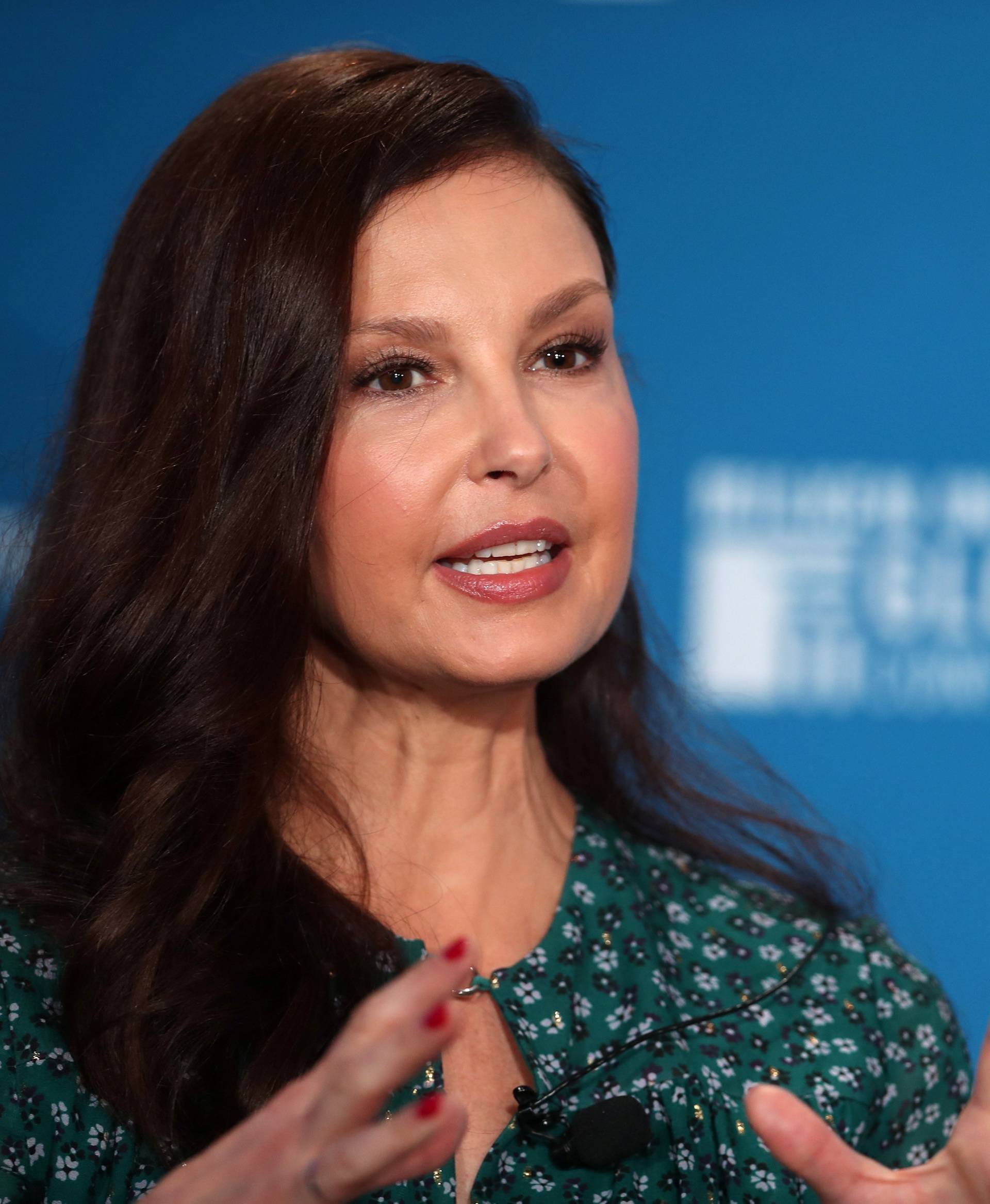 Actress Ashley Judd speaks at the Milken Institute's 21st Global Conference in Beverly Hills