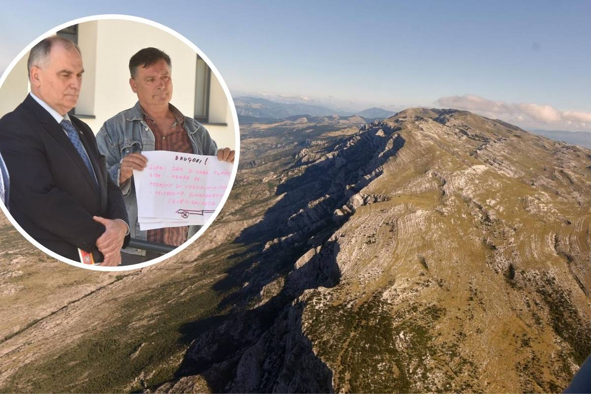 Dinara postaje 12. Park prirode u Hrvatskoj: 'Davno je trebala'