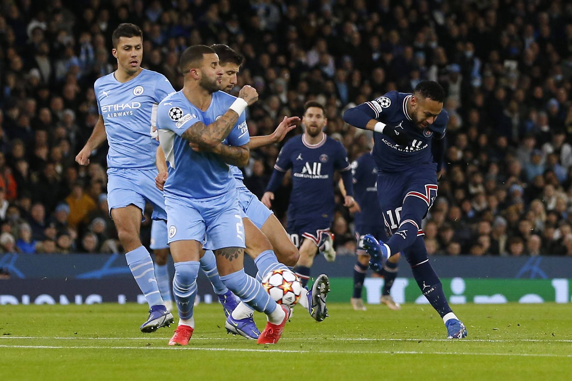 Champions League - Group A - Manchester City v Paris St Germain