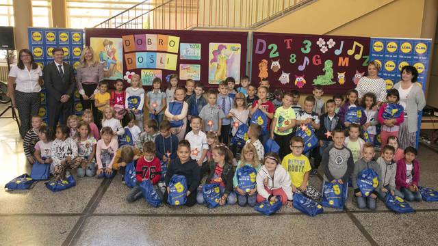 Lidl donirao više od 500 prvašića iz 25 škola