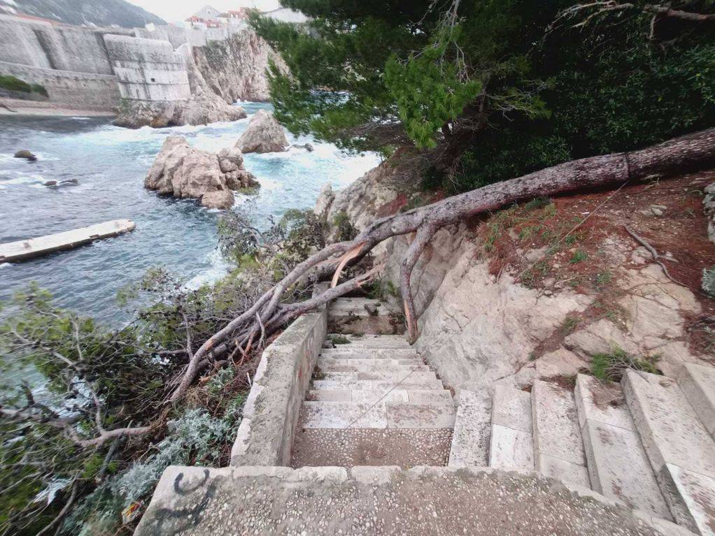 Snažno nevrijeme pogodilo Dubrovnik, vatrogasci imali pune ruke posla. Štete su velike