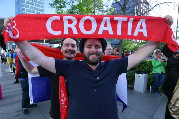 Malmo: Atmosfera ispred dvorane uoči finalne večeri Eurosonga