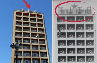 Zvijezda na Riječkom neboderu na istom mjestu gdje je bila '45