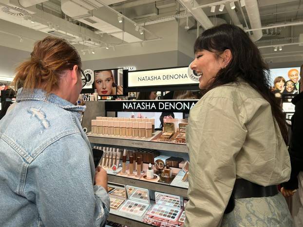 FOTO/VIDEO Sephora u Zagrebu otvorila vrata! Natasha Denona šminkala Zagrepčanke