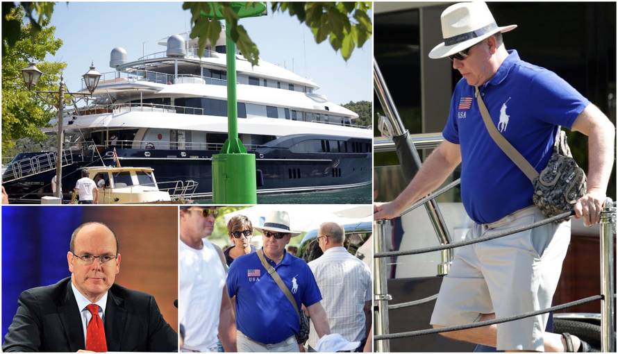 Princ Albert II. je nakon Hvara i Trogira prošetao Skradinom...