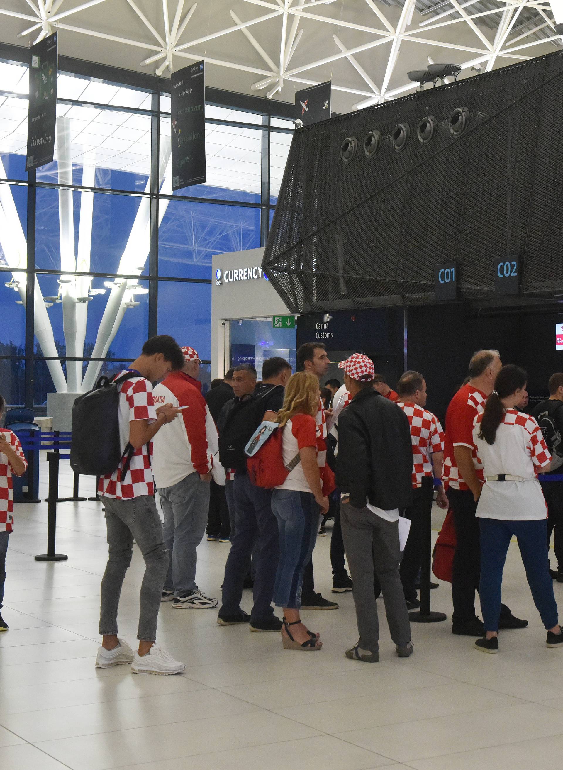 Zagreb: NavijaÄi lete na polufinalnu utakmicu svjetskog prvenstva u Rusiji