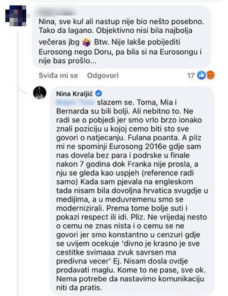 Ne spominji mi Eurosong 2016., gdje sam nas dovela bez para i podrške u finale nakon 7 godina