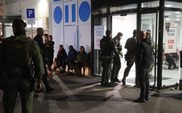 Požar u splitskom zatvoru, zatvorenici dolaze na hitni prijem u Firule