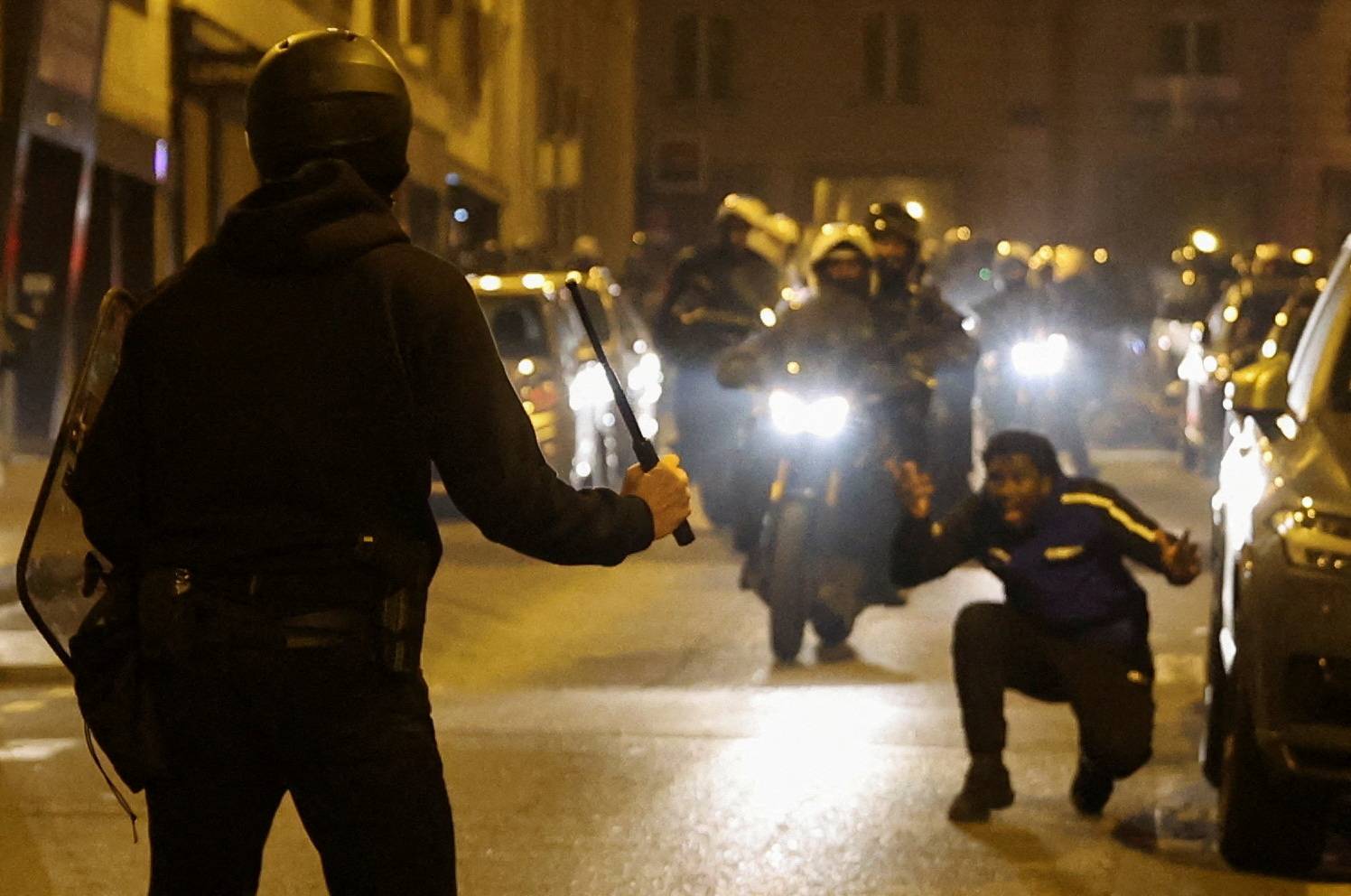 Fifth night of riots after a teenager shot dead by police in Paris suburb