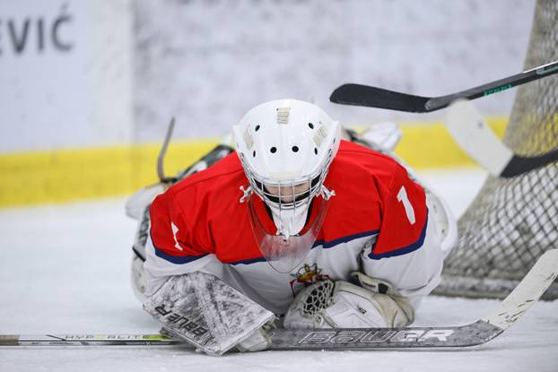 Zagreb:  Susret Hrvatske i Srbije na Svjetskom prvenstvu u hokeju za žene divizije III