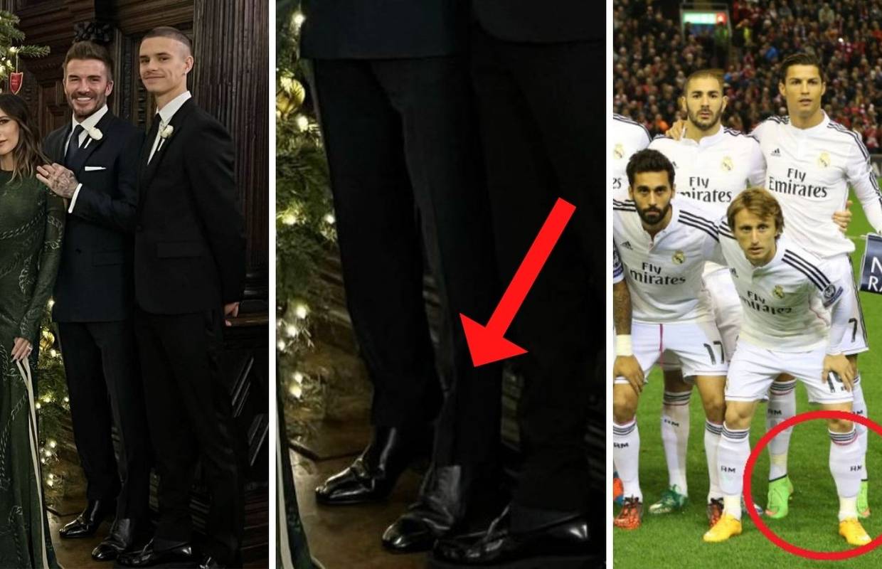 Beckham kao Ronaldo: Propinje se na prste da bi izgledao viši