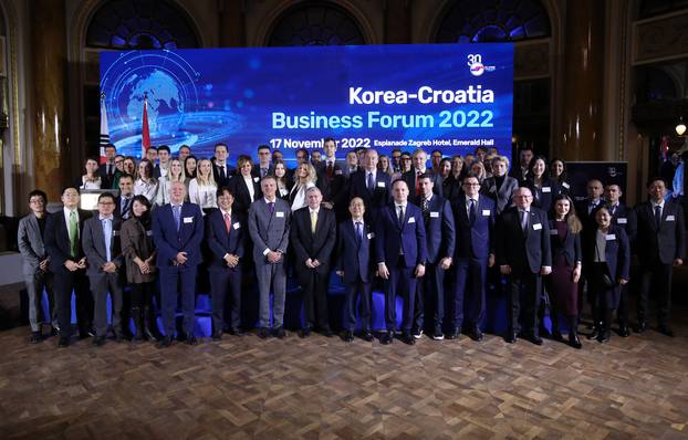 Zagreb: U hotelu Esplanade održava se 10. Hrvatsko-korejski poslovni forum