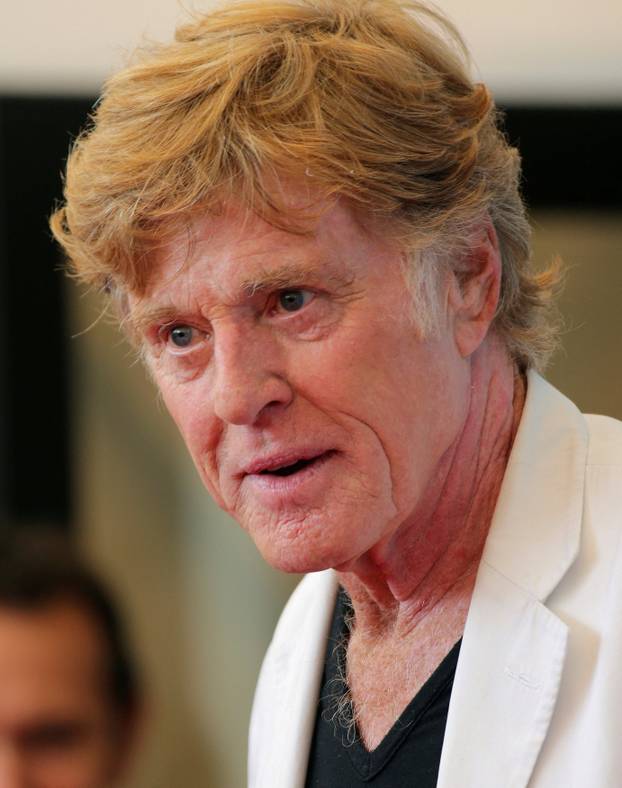 FILE PHOTO: Director Redford poses during photocall of movie The company you keep at 69th Venice Film Festival in Venice