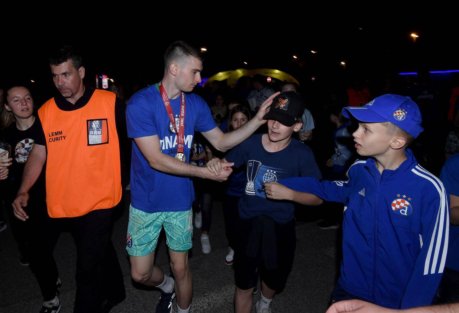 Zagreb: Slavlje Modrih nastavlja  se u fan zoni