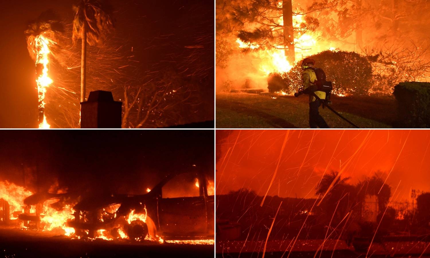 Požar kod Los Angelesa: Dvoje mrtvih, 100.000 bježi od vatre