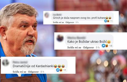 Božidar uzrujao komentatore: 'Grinch je duša naspram ovog!'