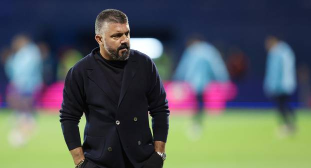 Zagreb: Gennaro Gattuso elegantno odjeven na stadionu Maksimir