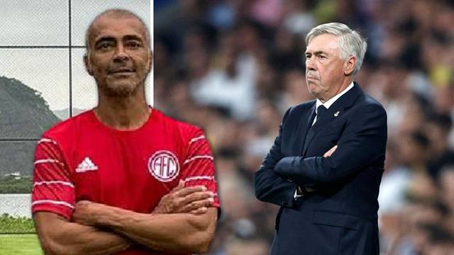 Legendarni Romario opleo po treneru Reala: Je*eš Ancelottija